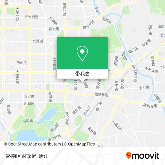 路南区财政局地图