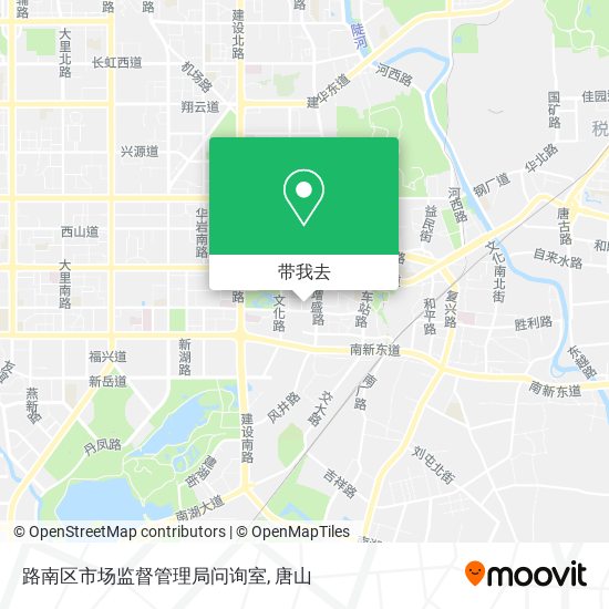 路南区市场监督管理局问询室地图