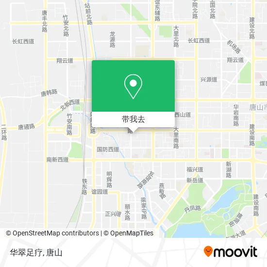 华翠足疗地图