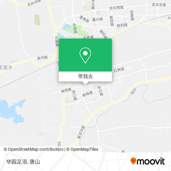 华园足浴地图