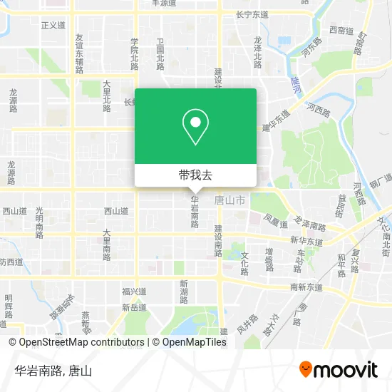 华岩南路地图