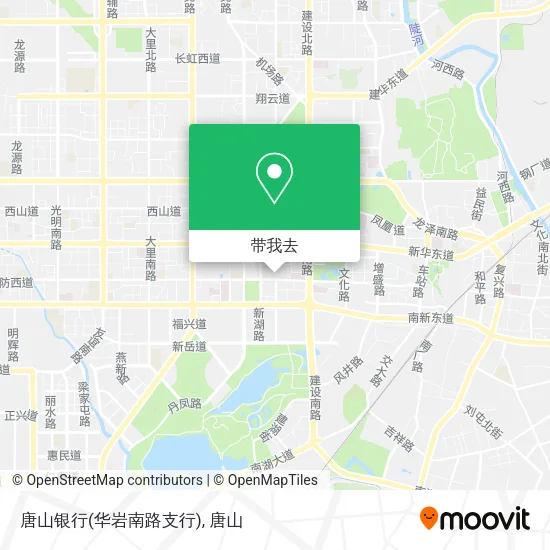 唐山银行(华岩南路支行)地图