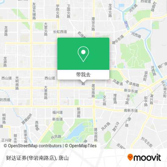 财达证券(华岩南路店)地图