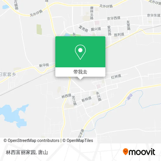 林西富丽家园地图