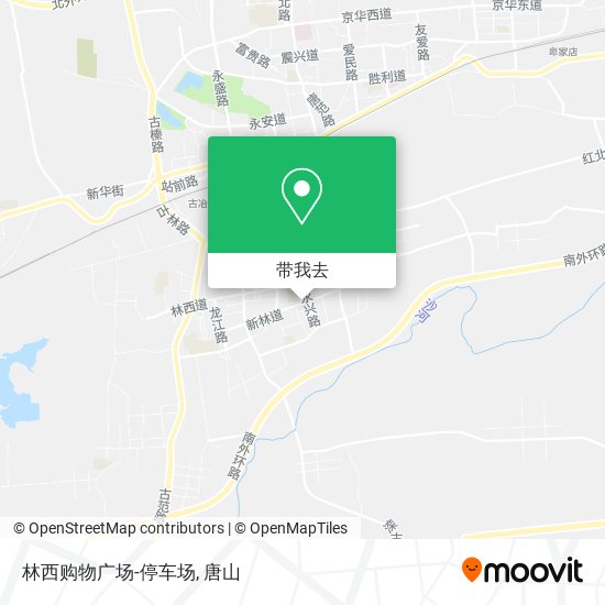 林西购物广场-停车场地图