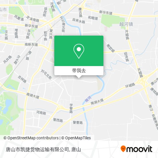 唐山市凯捷货物运输有限公司地图