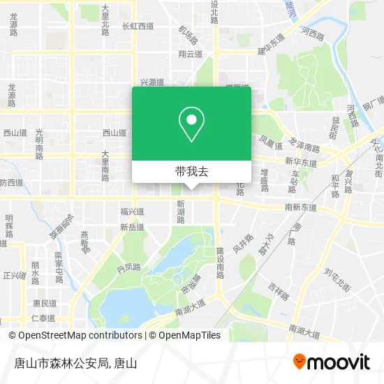 唐山市森林公安局地图