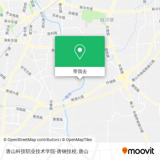 唐山科技职业技术学院-唐钢技校地图