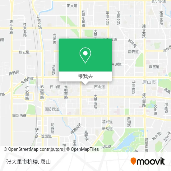 张大里市机楼地图
