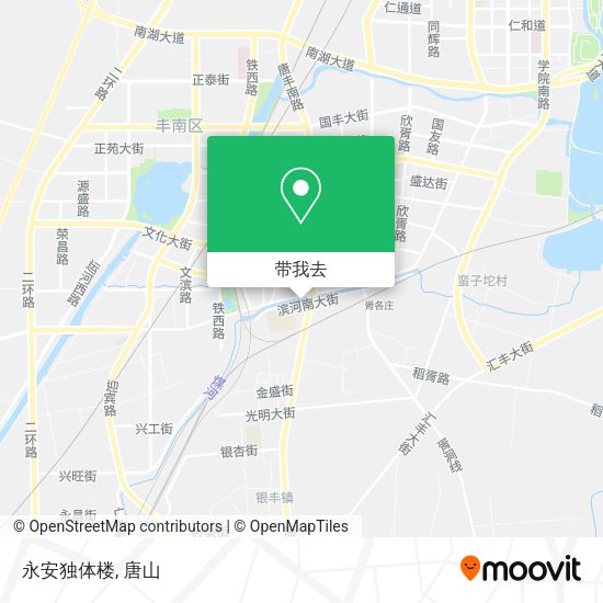 永安独体楼地图