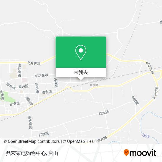 鼎宏家电购物中心地图