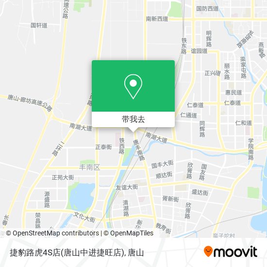 捷豹路虎4S店(唐山中进捷旺店)地图