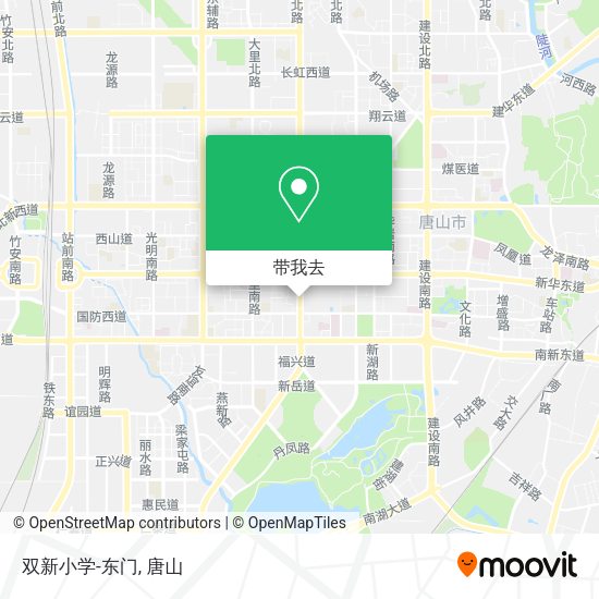 双新小学-东门地图