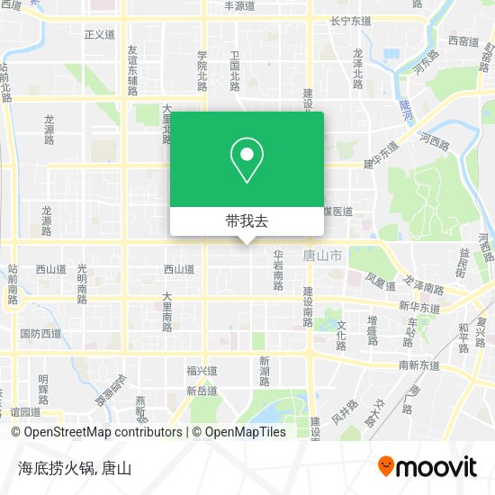 海底捞火锅地图