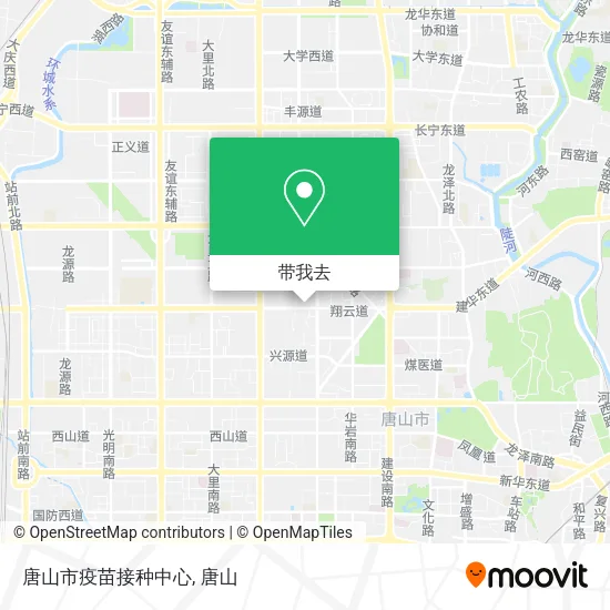 唐山市疫苗接种中心地图