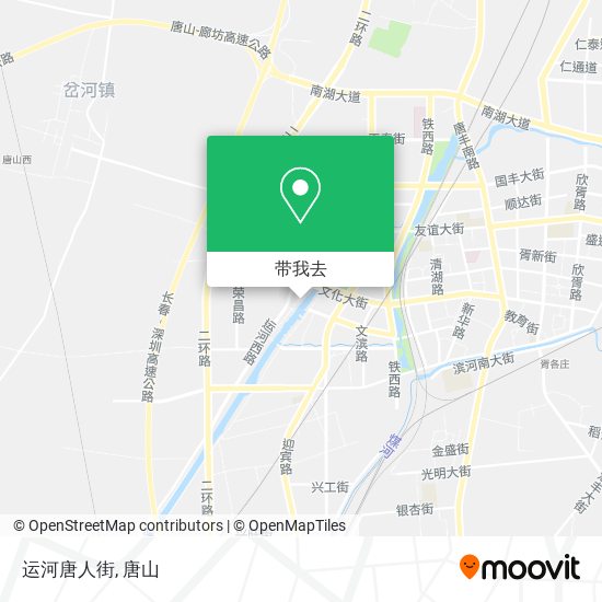 运河唐人街地图