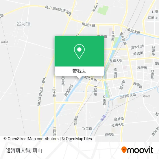 运河唐人街地图