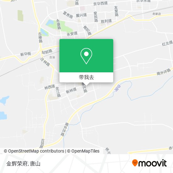 金辉荣府地图