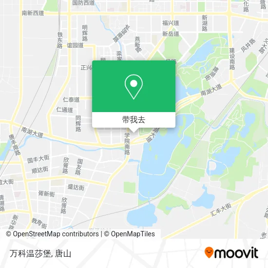 万科温莎堡地图