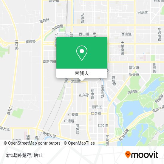 新城澜樾府地图