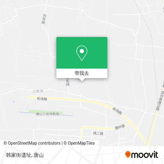 韩家街遗址地图