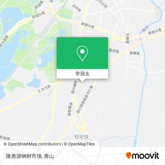 隆惠源钢材市场地图