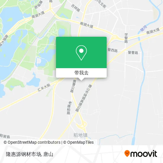 隆惠源钢材市场地图