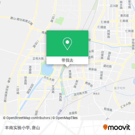丰南实验小学地图