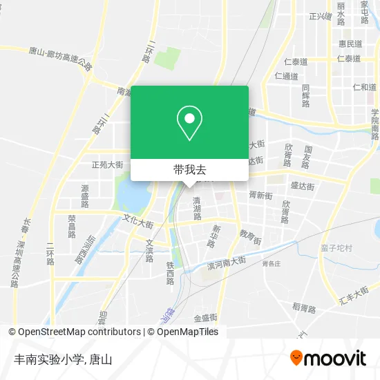 丰南实验小学地图