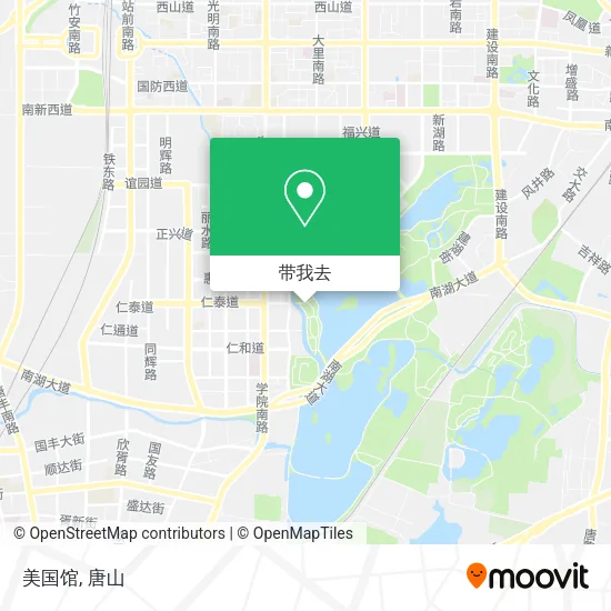 美国馆地图