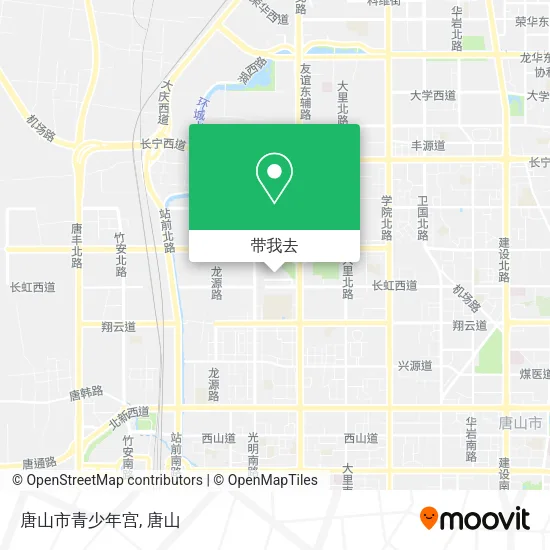 唐山市青少年宫地图