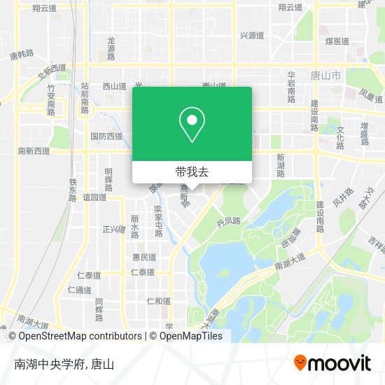 南湖中央学府地图