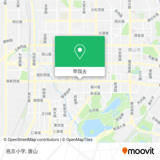 燕京小学地图