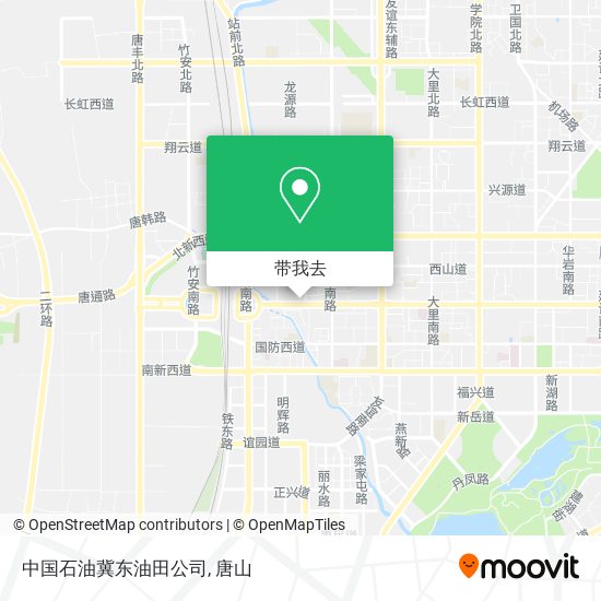 中国石油冀东油田公司地图