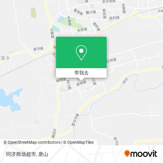 同济商场超市地图