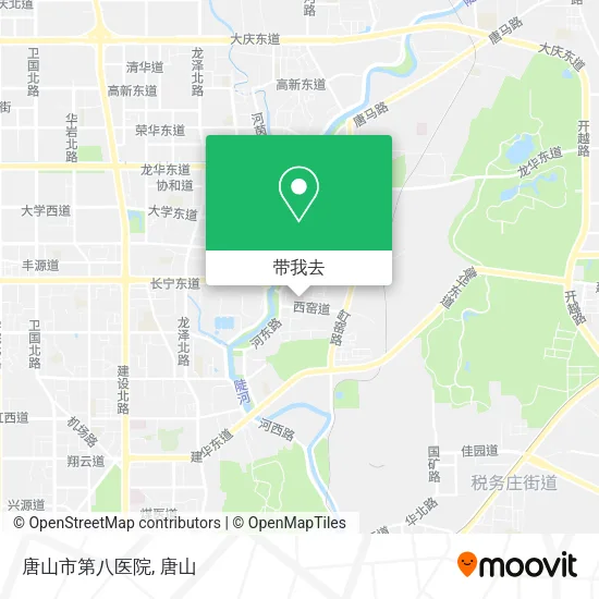 唐山市第八医院地图