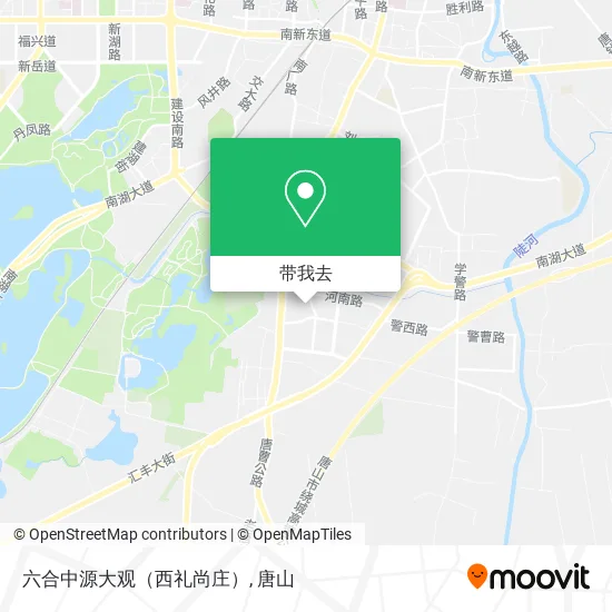 六合中源大观（西礼尚庄）地图