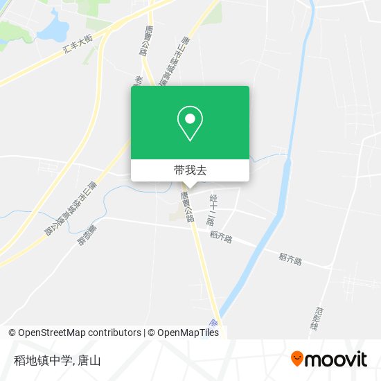 稻地镇中学地图
