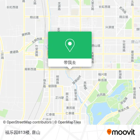 福乐园813楼地图