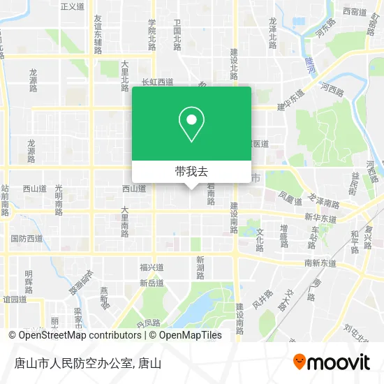唐山市人民防空办公室地图