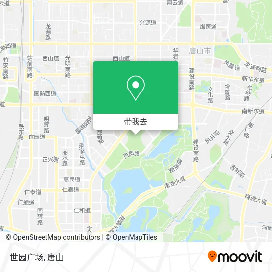世园广场地图