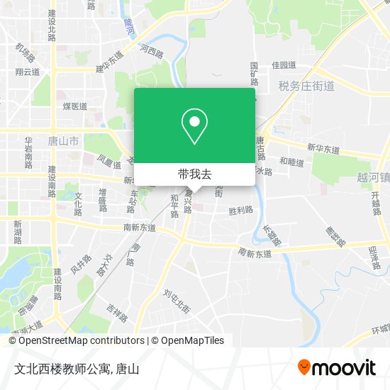 文北西楼教师公寓地图