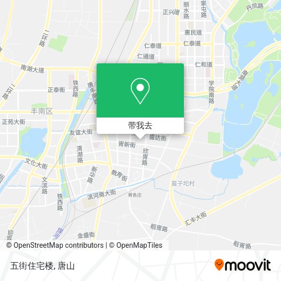 五街住宅楼地图