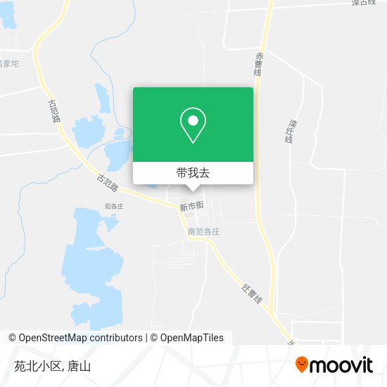 苑北小区地图