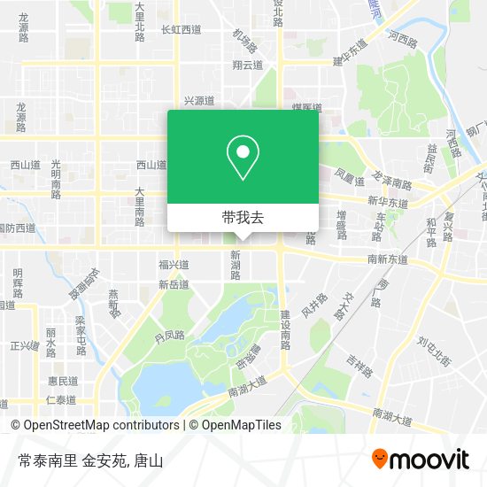 常泰南里 金安苑地图