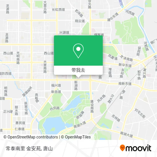常泰南里 金安苑地图