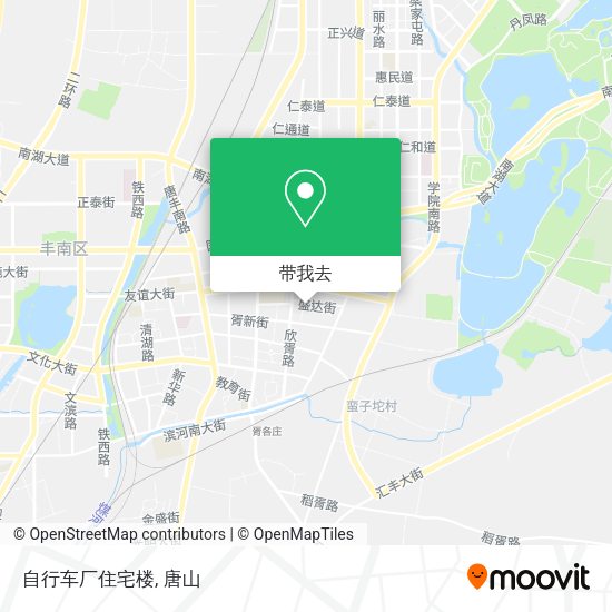 自行车厂住宅楼地图