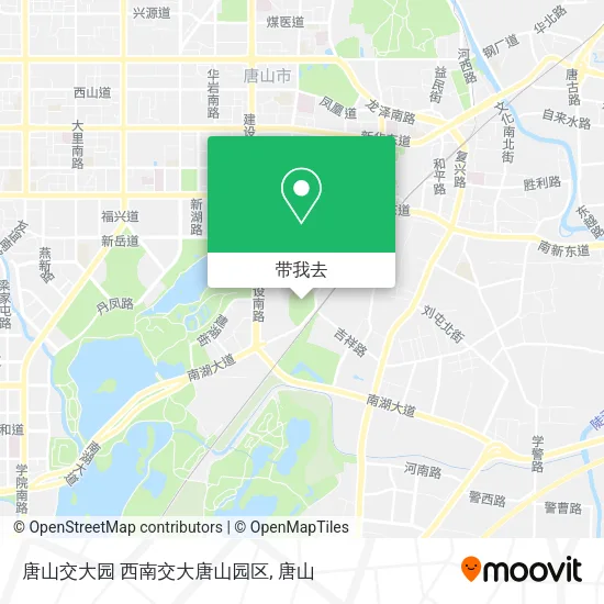 唐山交大园 西南交大唐山园区地图