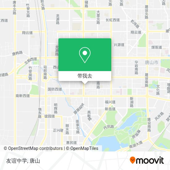 友谊中学地图