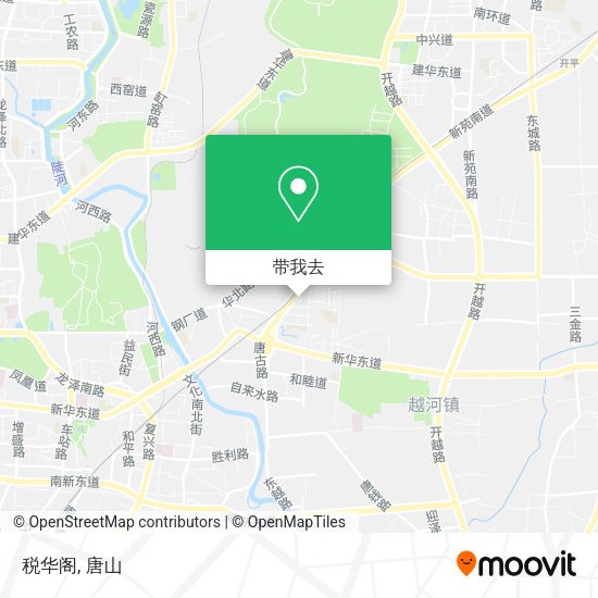 税华阁地图